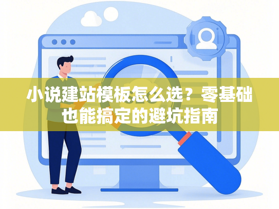小说建站模板怎么选？零基础也能搞定的避坑指南-第1张图片
