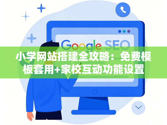 小学网站搭建全攻略：免费模板套用+家校互动功能设置