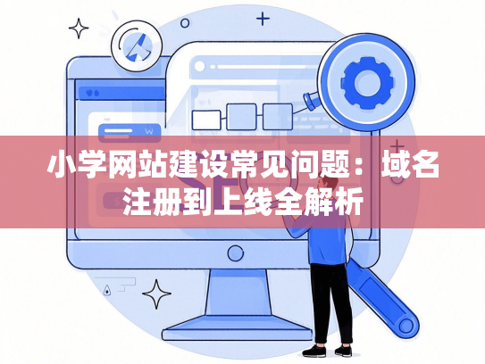 小学网站建设常见问题：域名注册到上线全解析
