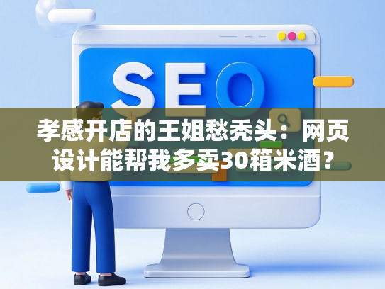 孝感开店的王姐愁秃头：网页设计能帮我多卖30箱米酒？