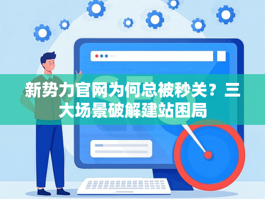 新势力官网为何总被秒关？三大场景破解建站困局