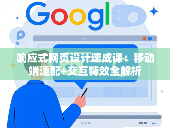 响应式网页设计速成课：移动端适配+交互特效全解析
