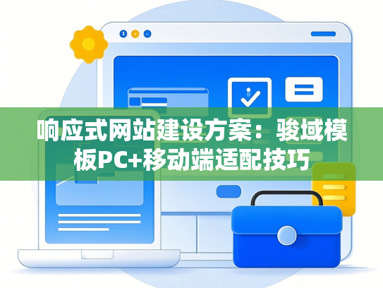 响应式网站建设方案：骏域模板PC+移动端适配技巧-第1张图片