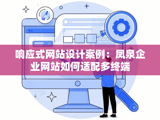 响应式网站设计案例：凤泉企业网站如何适配多终端-第1张图片
