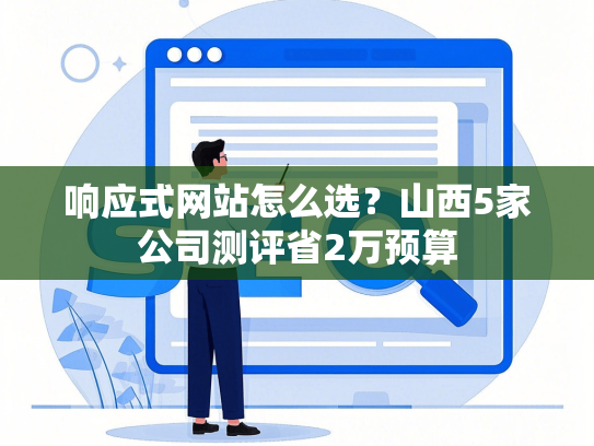 响应式网站怎么选？山西5家公司测评省2万预算-第1张图片