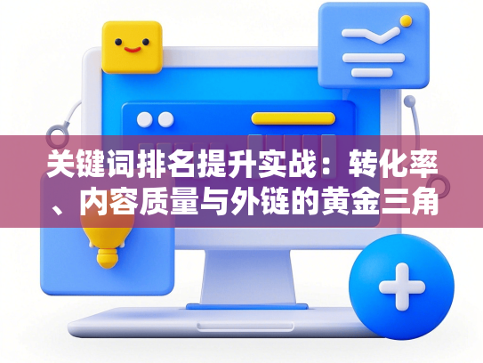 关键词排名提升实战：转化率、内容质量与外链的黄金三角