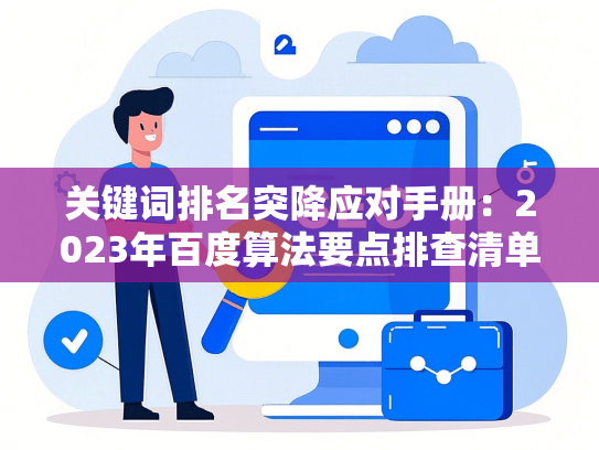 关键词排名突降应对手册：2023年百度算法要点排查清单-第1张图片