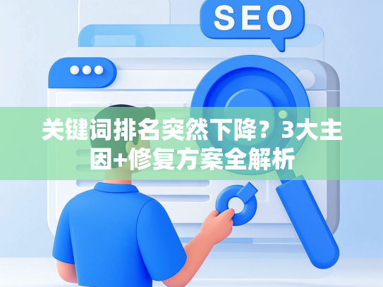 关键词排名突然下降？3大主因+修复方案全解析