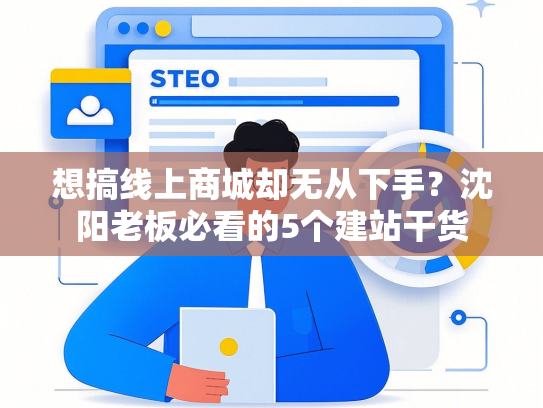 想搞线上商城却无从下手？沈阳老板必看的5个建站干货
