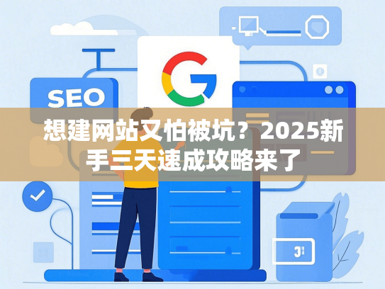 想建网站又怕被坑？2025新手三天速成攻略来了