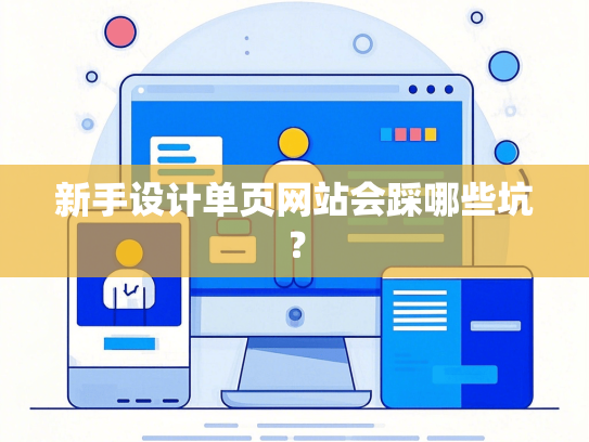 新手设计单页网站会踩哪些坑？