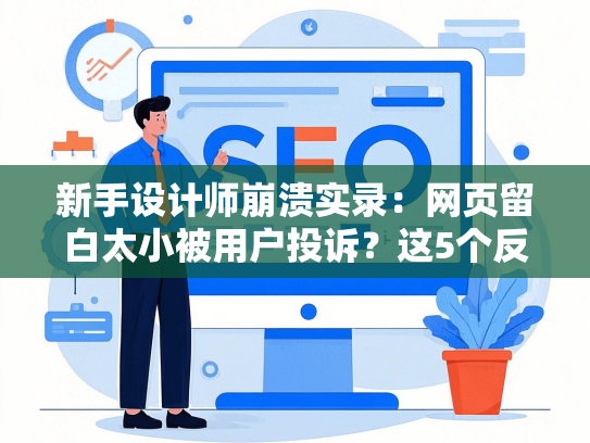 新手设计师崩溃实录：网页留白太小被用户投诉？这5个反常识设计法救了杭州创业公司