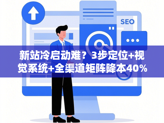 新站冷启动难？3步定位+视觉系统+全渠道矩阵降本40%避坑指南