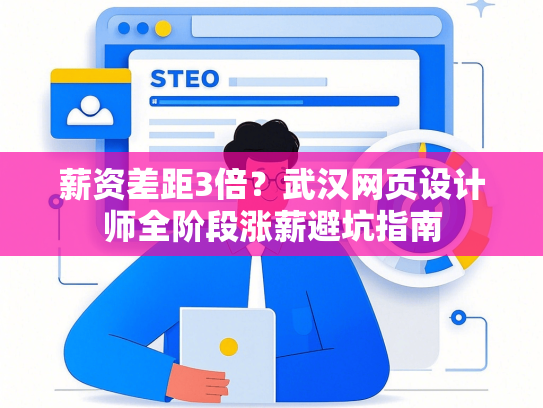 薪资差距3倍？武汉网页设计师全阶段涨薪避坑指南