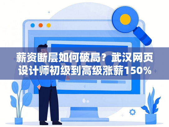 薪资断层如何破局？武汉网页设计师初级到高级涨薪150%避坑指南
