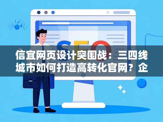 信宜网页设计突围战：三四线城市如何打造高转化官网？企业主必读指南