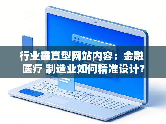 行业垂直型网站内容：金融 医疗 制造业如何精准设计？