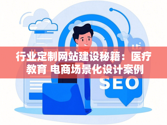 行业定制网站建设秘籍：医疗 教育 电商场景化设计案例