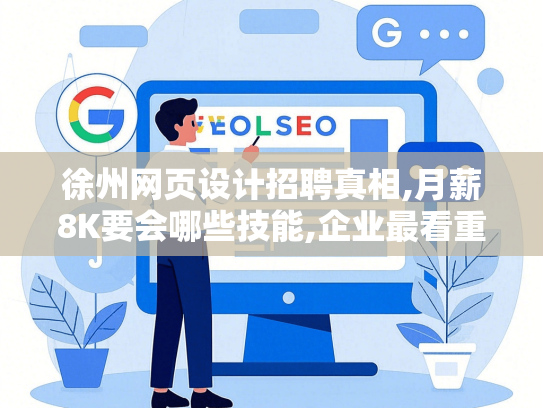 徐州网页设计招聘真相,月薪8K要会哪些技能,企业最看重什么