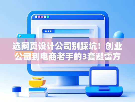 选网页设计公司别踩坑！创业公司到电商老手的3套避雷方案