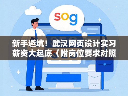 新手避坑！武汉网页设计实习薪资大起底（附岗位要求对照表）