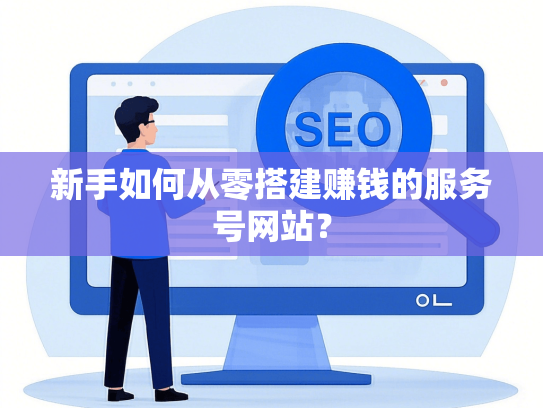新手如何从零搭建赚钱的服务号网站？-第1张图片