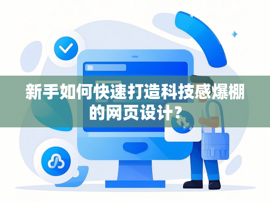新手如何快速打造科技感爆棚的网页设计？