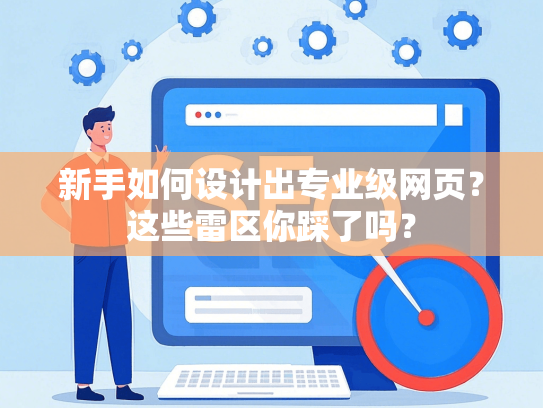 新手如何设计出专业级网页？这些雷区你踩了吗？