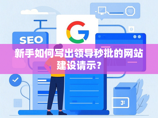 新手如何写出领导秒批的网站建设请示？