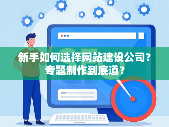 新手如何选择网站建设公司？专题制作到底道？-第1张图片