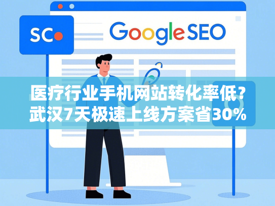 医疗行业手机网站转化率低？武汉7天极速上线方案省30%成本