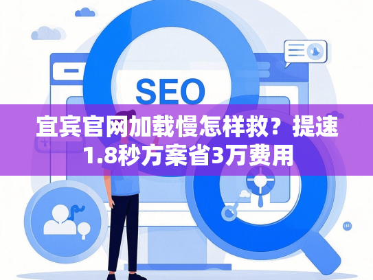 宜宾官网加载慢怎样救？提速1.8秒方案省3万费用
