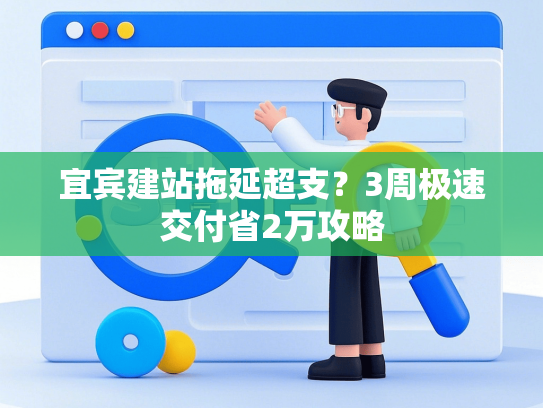 宜宾建站拖延超支？3周极速交付省2万攻略