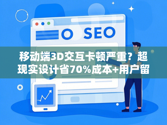 移动端3D交互卡顿严重？超现实设计省70%成本+用户留存提升40%