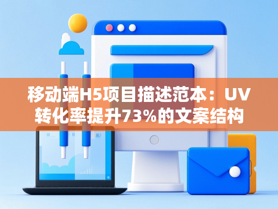 移动端H5项目描述范本：UV转化率提升73%的文案结构