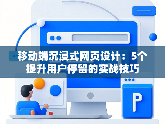 移动端沉浸式网页设计：5个提升用户停留的实战技巧