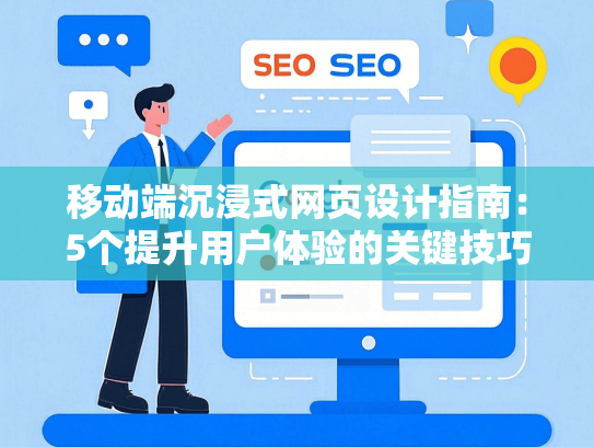 移动端沉浸式网页设计指南：5个提升用户体验的关键技巧