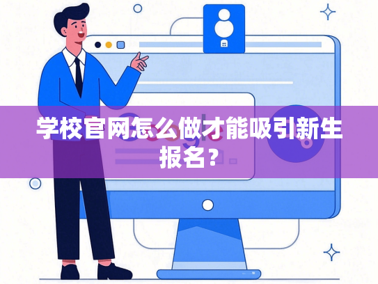 学校官网怎么做才能吸引新生报名？
