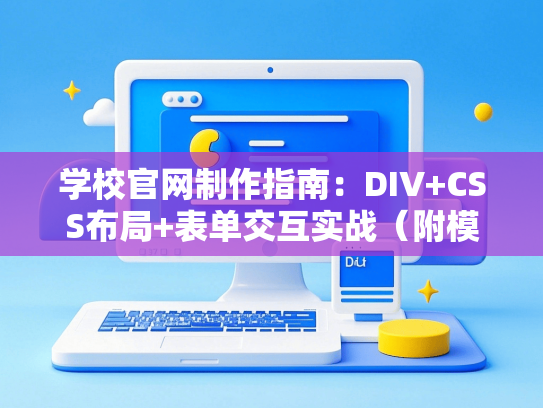 学校官网制作指南：DIV+CSS布局+表单交互实战（附模板下载）
