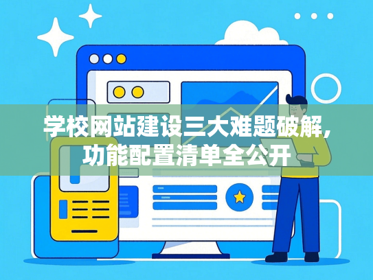 学校网站建设三大难题破解,功能配置清单全公开-第1张图片