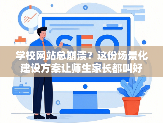 学校网站总崩溃？这份场景化建设方案让师生家长都叫好