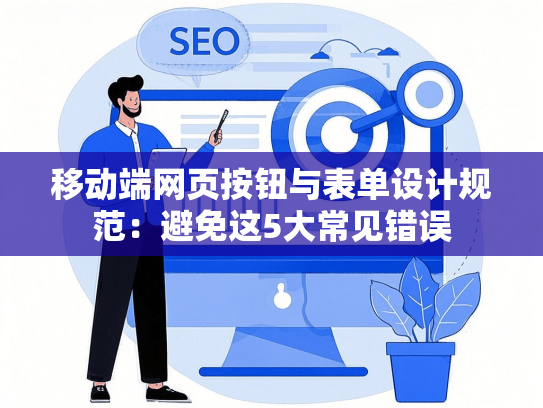 移动端网页按钮与表单设计规范：避免这5大常见错误