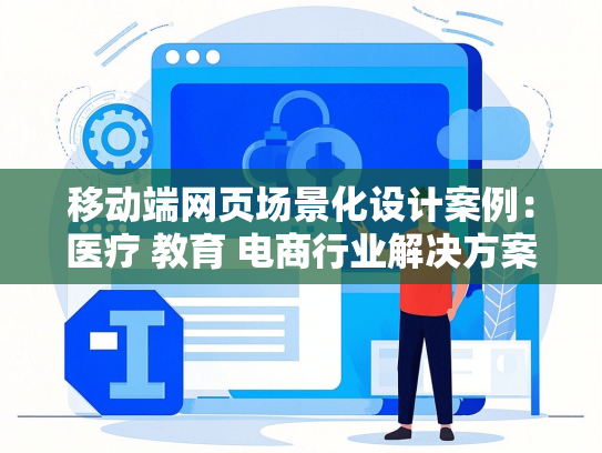 移动端网页场景化设计案例：医疗 教育 电商行业解决方案