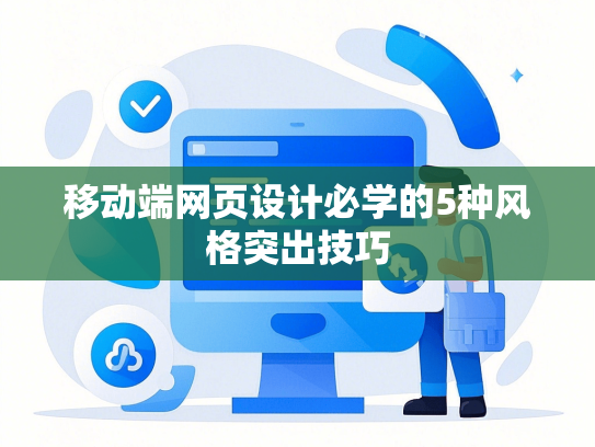 移动端网页设计必学的5种风格突出技巧