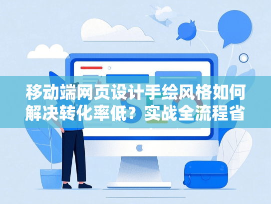 移动端网页设计手绘风格如何解决转化率低？实战全流程省15天
