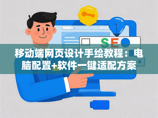 移动端网页设计手绘教程：电脑配置+软件一键适配方案
