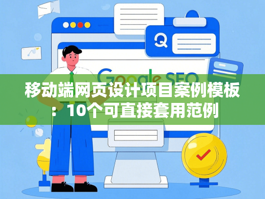 移动端网页设计项目案例模板：10个可直接套用范例