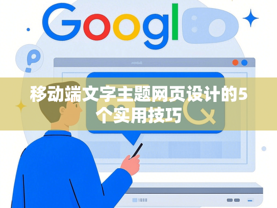 移动端文字主题网页设计的5个实用技巧