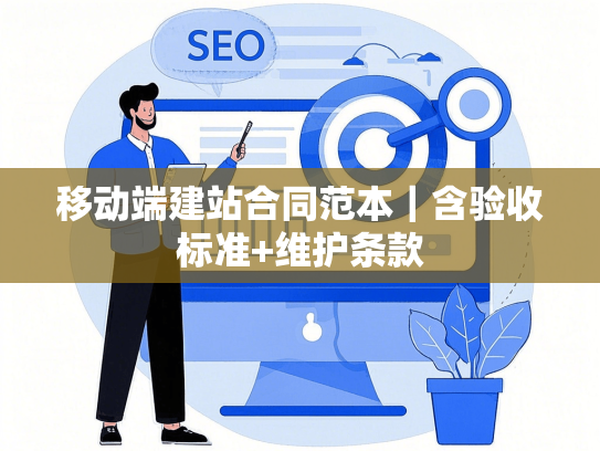 移动端建站合同范本｜含验收标准+维护条款