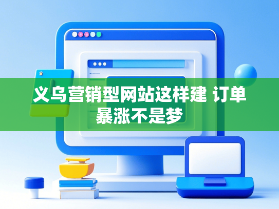 义乌营销型网站这样建 订单暴涨不是梦